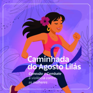 Programa Mulher CREA-RJ realiza Caminhada do Agosto Lilás: conexão e combate à violência contra as mulheres
