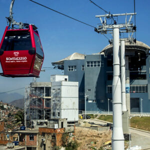 Estação Alemão Kibon do teleférico do Complexo do Alemão - zona norte da cidade Local: Rio de Janeiro - RJ Data: 10/2012 Codigo: 10RC797 Autor: Rubens Chaves