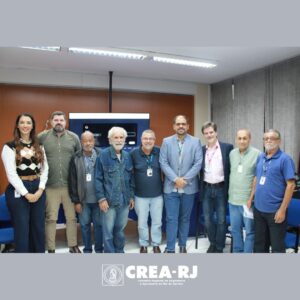 GT de Mobilidade Urbana do CREA-RJ recebe o presidente e o diretor de Engenharia da Central