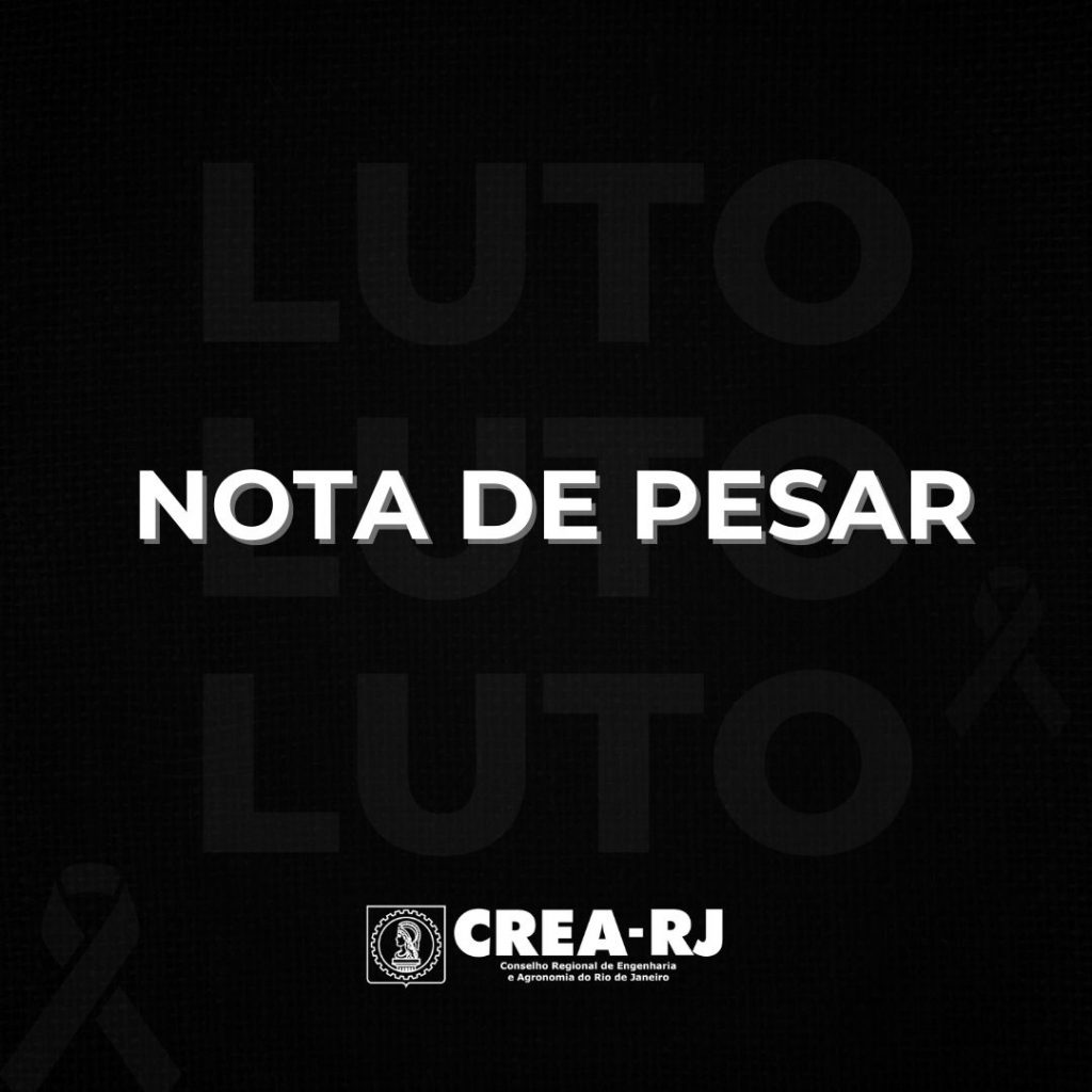 CREA-RJ lamenta a morte do conselheiro Sérgio da Costa Velho