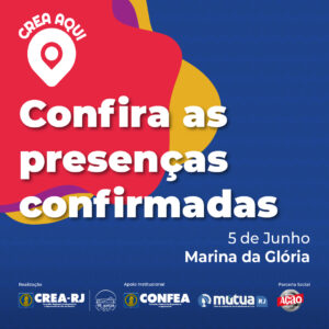 Confira as presenças confirmadas no evento Crea Aqui