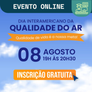 CREA-RJ realiza evento online em comemoração ao Dia Interamericano da Qualidade do Ar