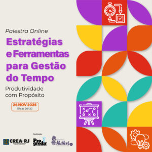 Palestra Gratuita: Estratégias e Ferramentas para Gestão do Tempo — Produtividade com Propósito