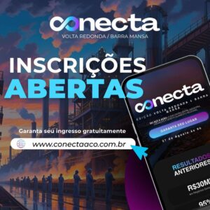 Conecta Volta Redonda e Barra Mansa abre inscrições gratuitas