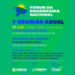 Clube de Engenharia recebe reunião do Fórum da Engenharia Nacional
