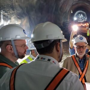 Visita técnica do CREA-RJ constata avanço nas obras do Metrô na Gávea