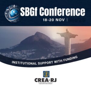 19ª Conferência Internacional da SBGf trará a Geofísica Sustentável a Serviço da Sociedade como pauta principal