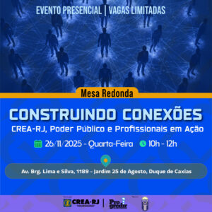 CREA-RJ fortalece conexões entre poder público e profissionais