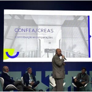 Presidente do CREA-RJ Miguel Fernández apresenta no Rio Construção Summit o maior censo profissional já realizado das áreas da Engenharia, Agronomia e Geociências