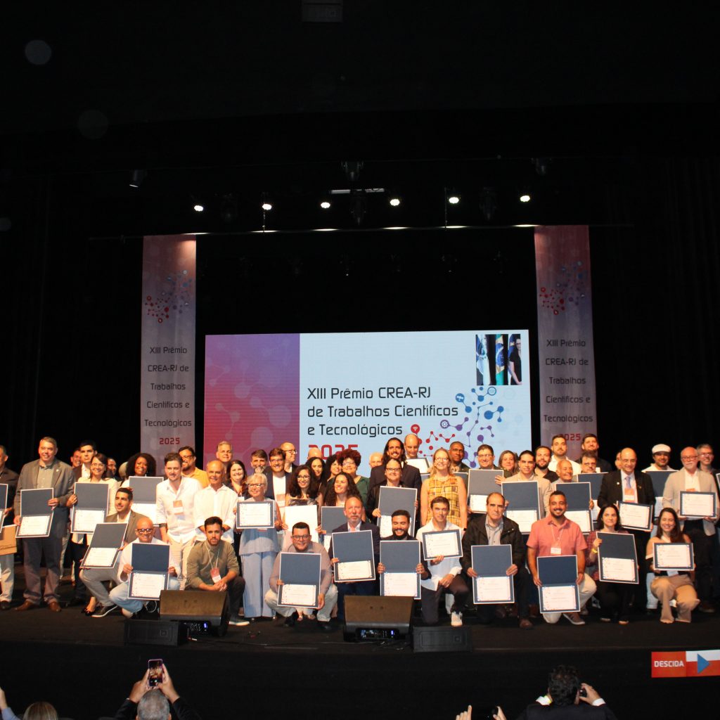 XIII Prêmio CREA-RJ de Trabalhos Científicos e Tecnológicos celebra a comunidade acadêmica