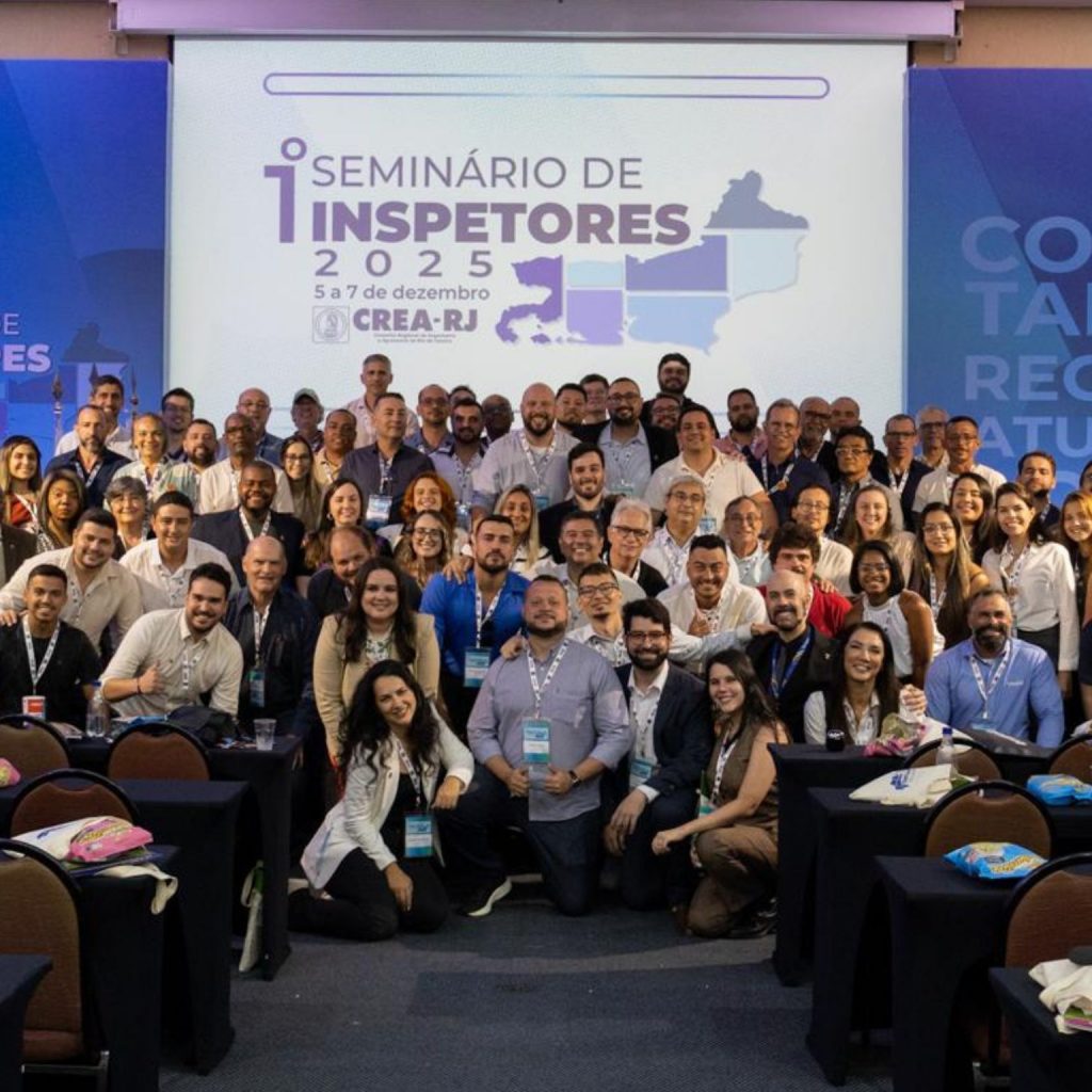 CREA-RJ promove capacitação e integração no 1º Seminário de Inspetores 2025