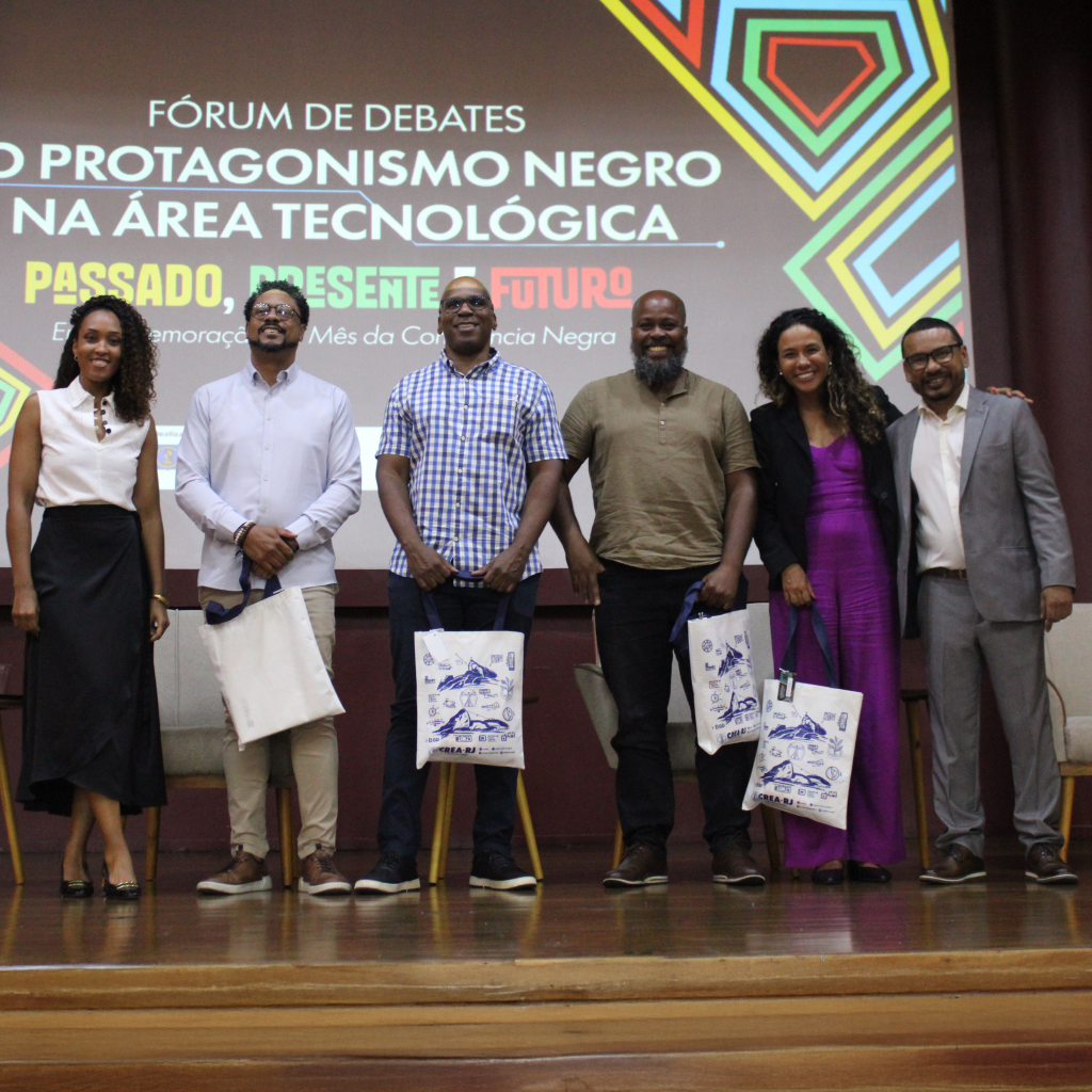 Protagonismo negro na área tecnológica: CREA-RJ fortalece a diversidade e a inclusão em fórum no Clube de Engenharia