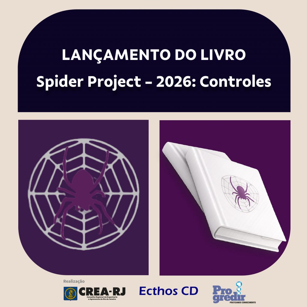 CREA-RJ recebe o lançamento do livro “Spider Project 2026 – Controles”