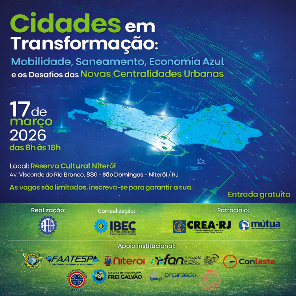 Transformação urbana será debatida em evento da AFEA