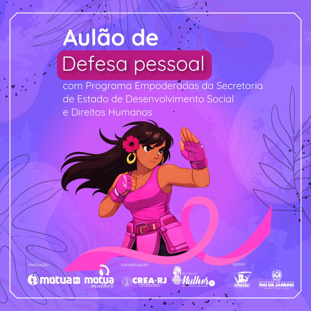 Programa Mulher do CREA-RJ promove Aulão de Defesa Pessoal em comemoração ao Dia Internacional da Mulher