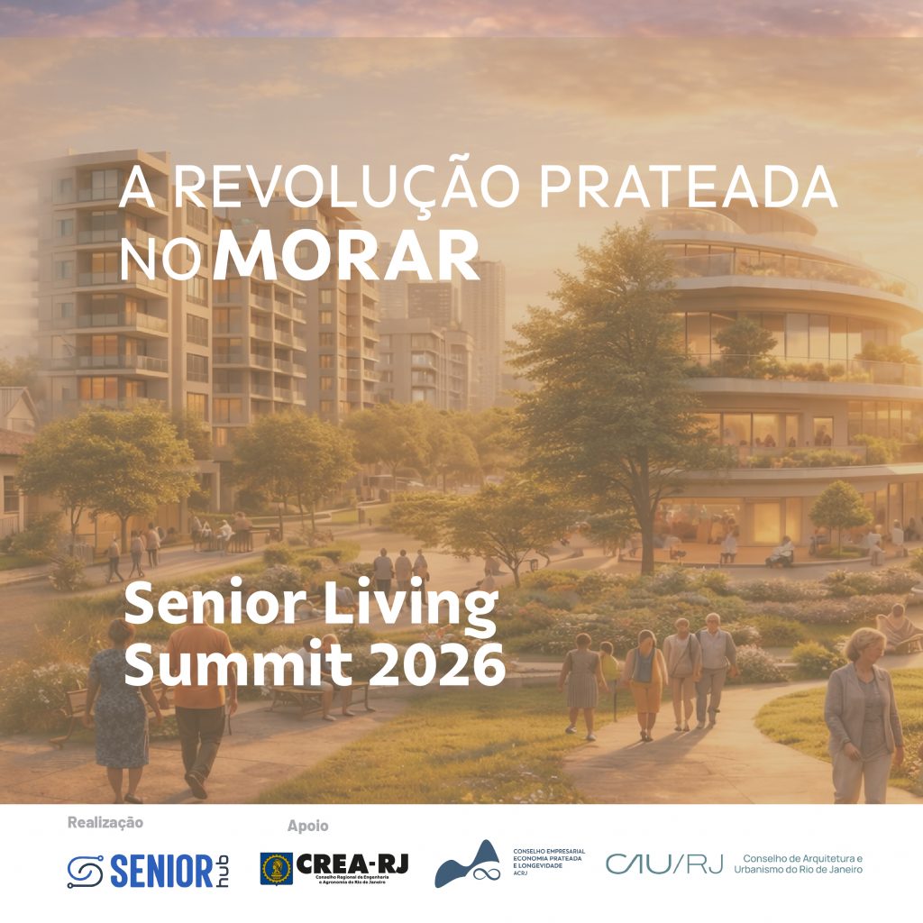 CREA-RJ apoia o Senior Living Summit 2026 – A Revolução Prateada no Morar