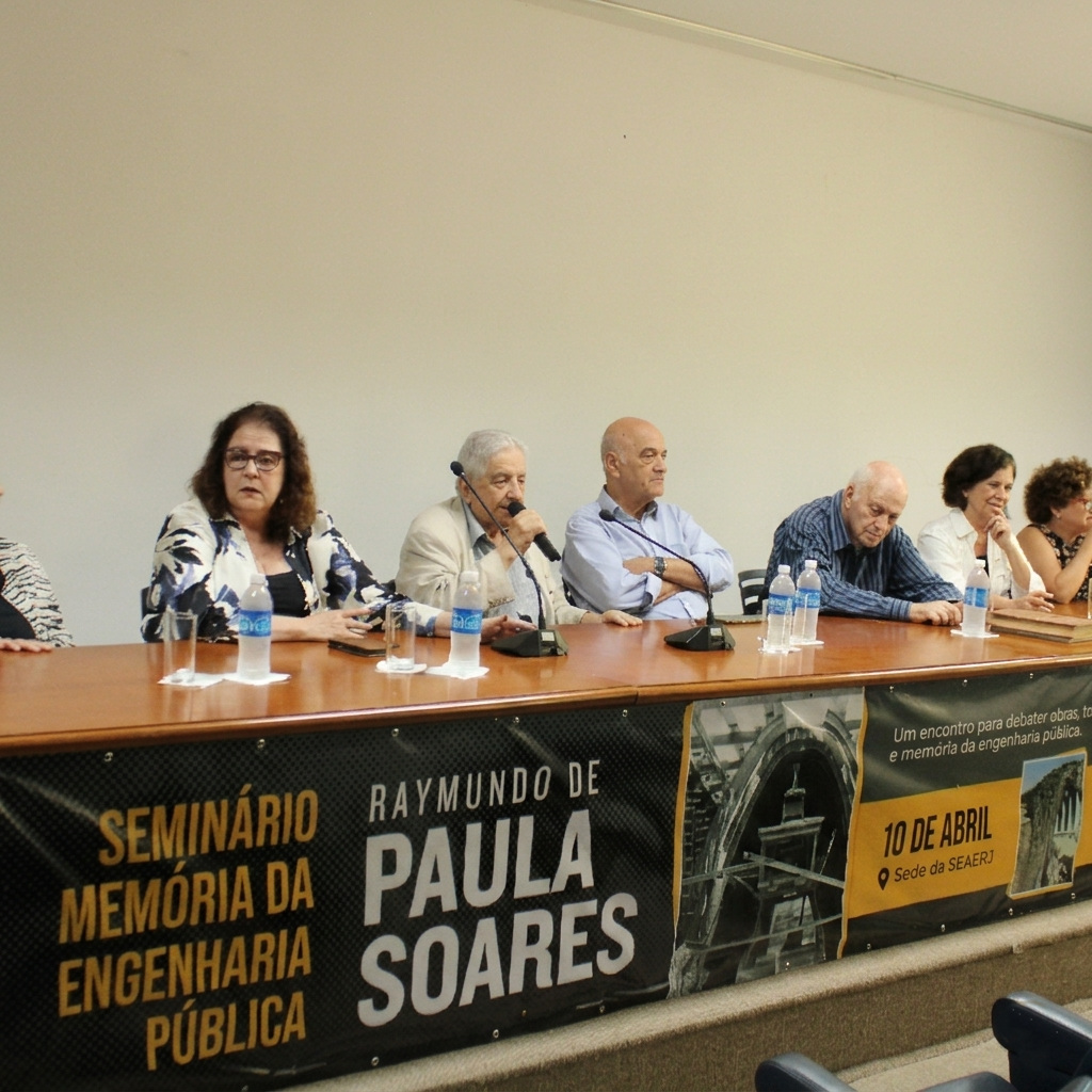 Com apoio do CREA-RJ, SEAERJ celebra centenário de Raymundo de Paula Soares, líder da década de ouro da Engenharia no Rio