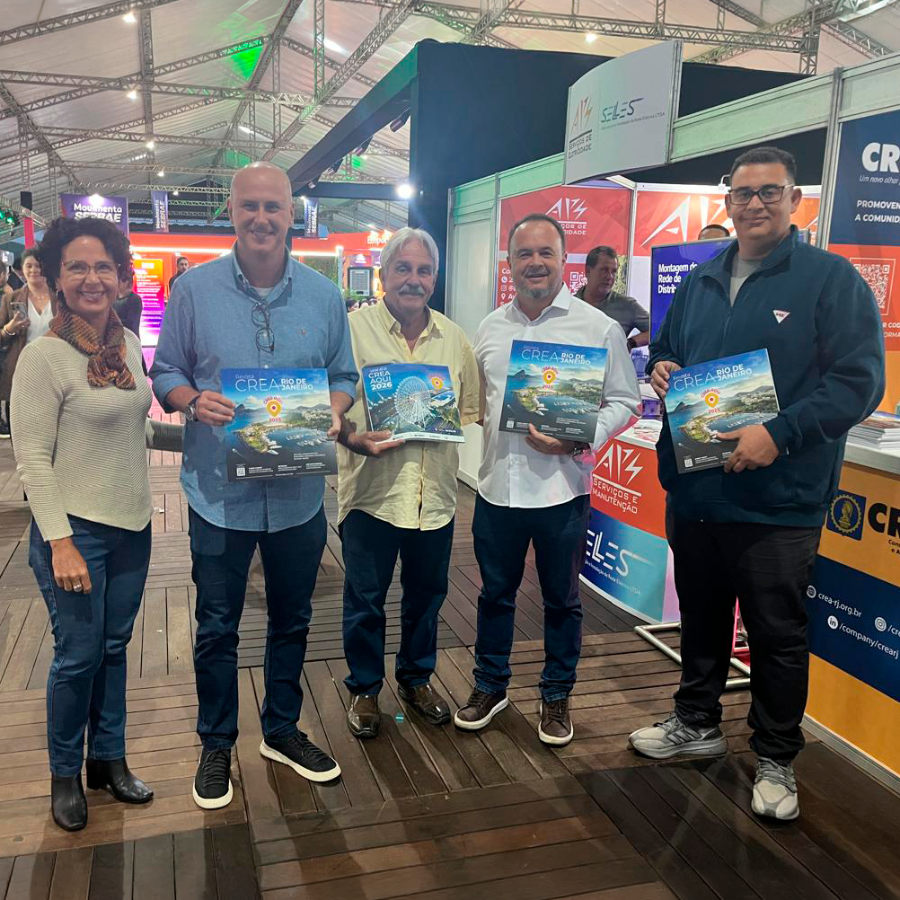 CREA-RJ participa da Feira Expo Agulhas Negras e recebe autoridades municipais