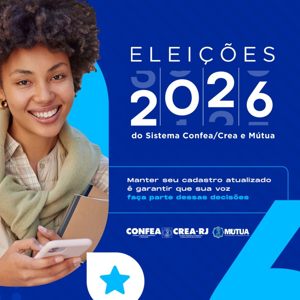 Eleições do Sistema CONFEA/CREA e MÚTUA 2026: atualização cadastral é essencial para garantir participação no pleito