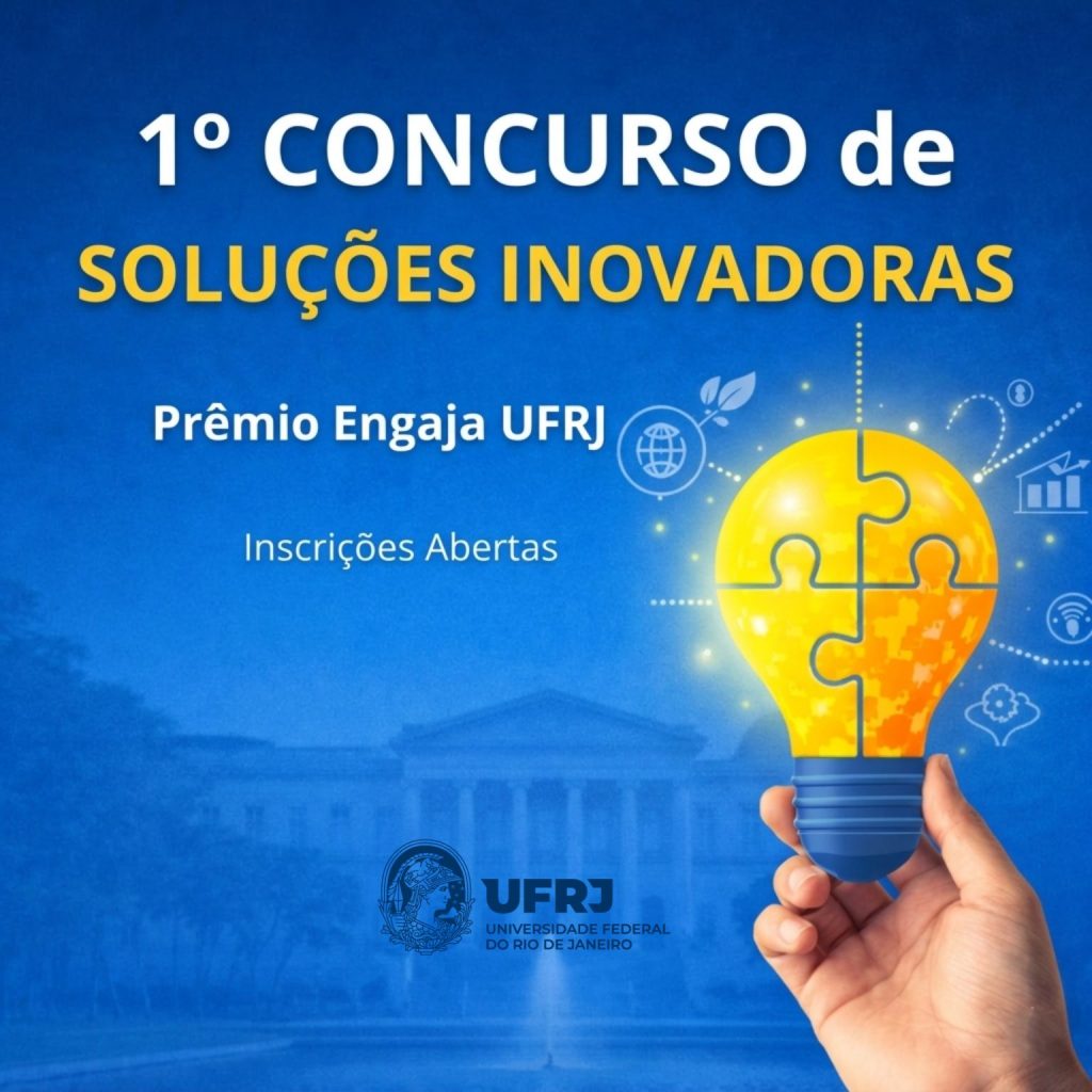 UFRJ abre inscrições abertas para o 1º Concurso de Soluções Inovadoras