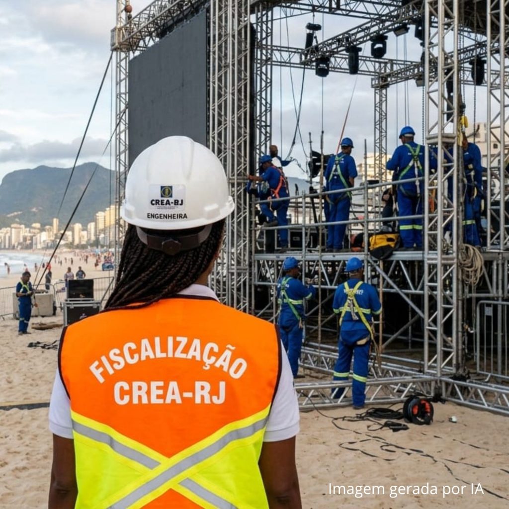 Fiscalização do CREA-RJ vai autuar e multar empresa envolvida na morte de operário em Copacabana