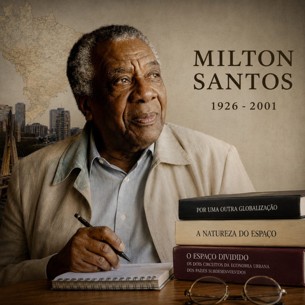 Milton Santos e os cem anos de um pensamento que transformou a Geografia brasileira