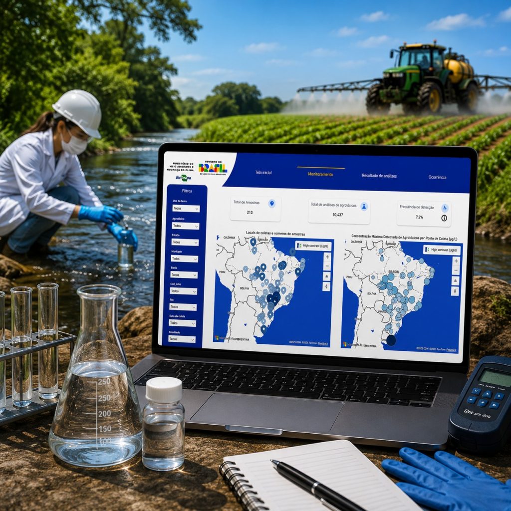 Painel de Monitoramento de Agrotóxicos nos Recursos Hídricos