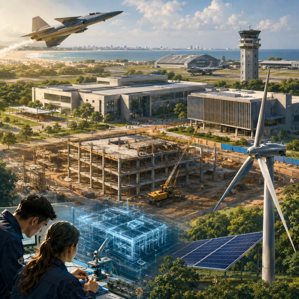 ITA Ceará marca expansão histórica do ensino tecnológico federal e avança com obras em Fortaleza