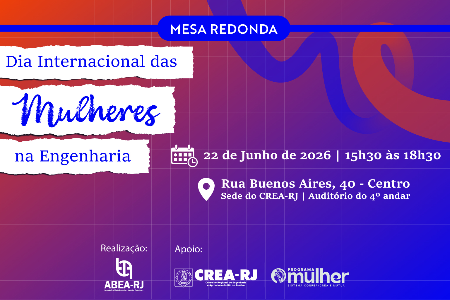 Mesa Redonda: Dia Internacional das Mulheres na Engenharia