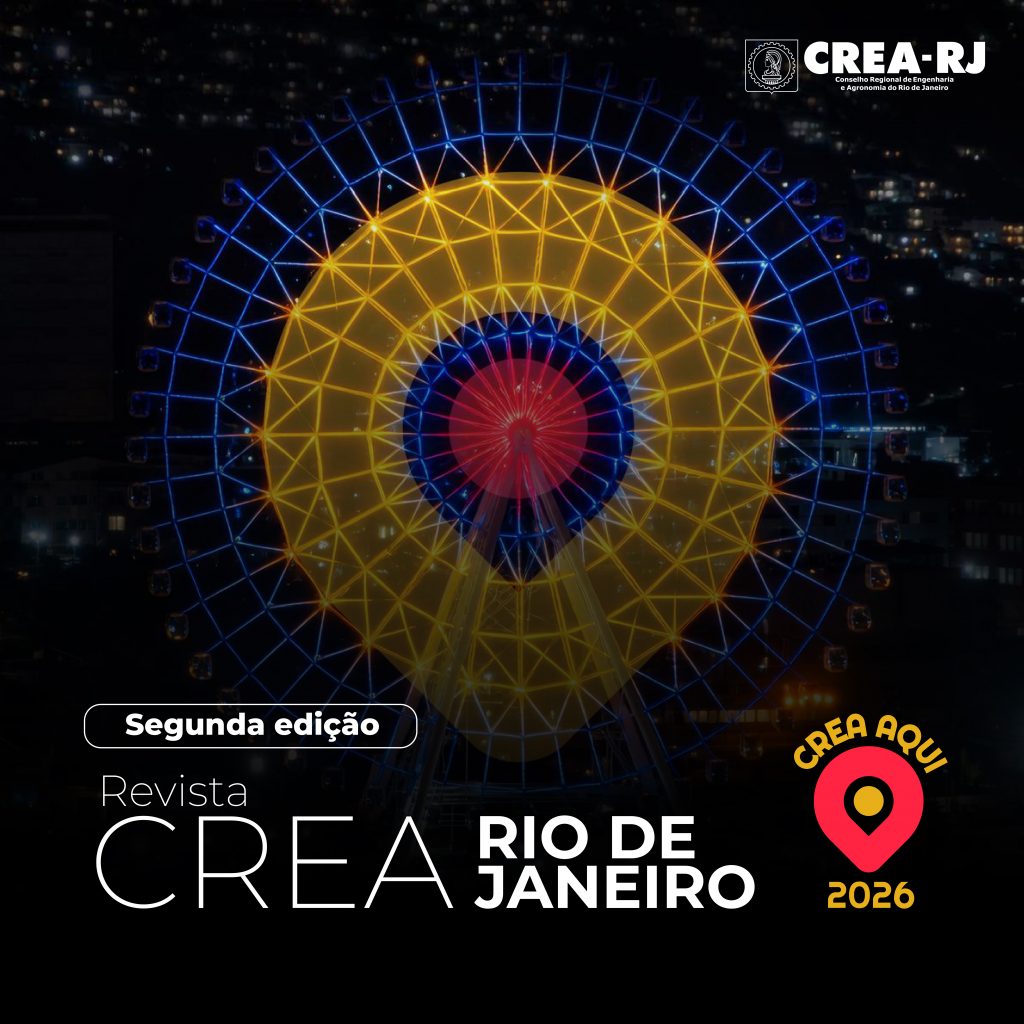 Segunda edição da Revista CREA Rio de Janeiro destaca inovação, desenvolvimento e os desafios do futuro