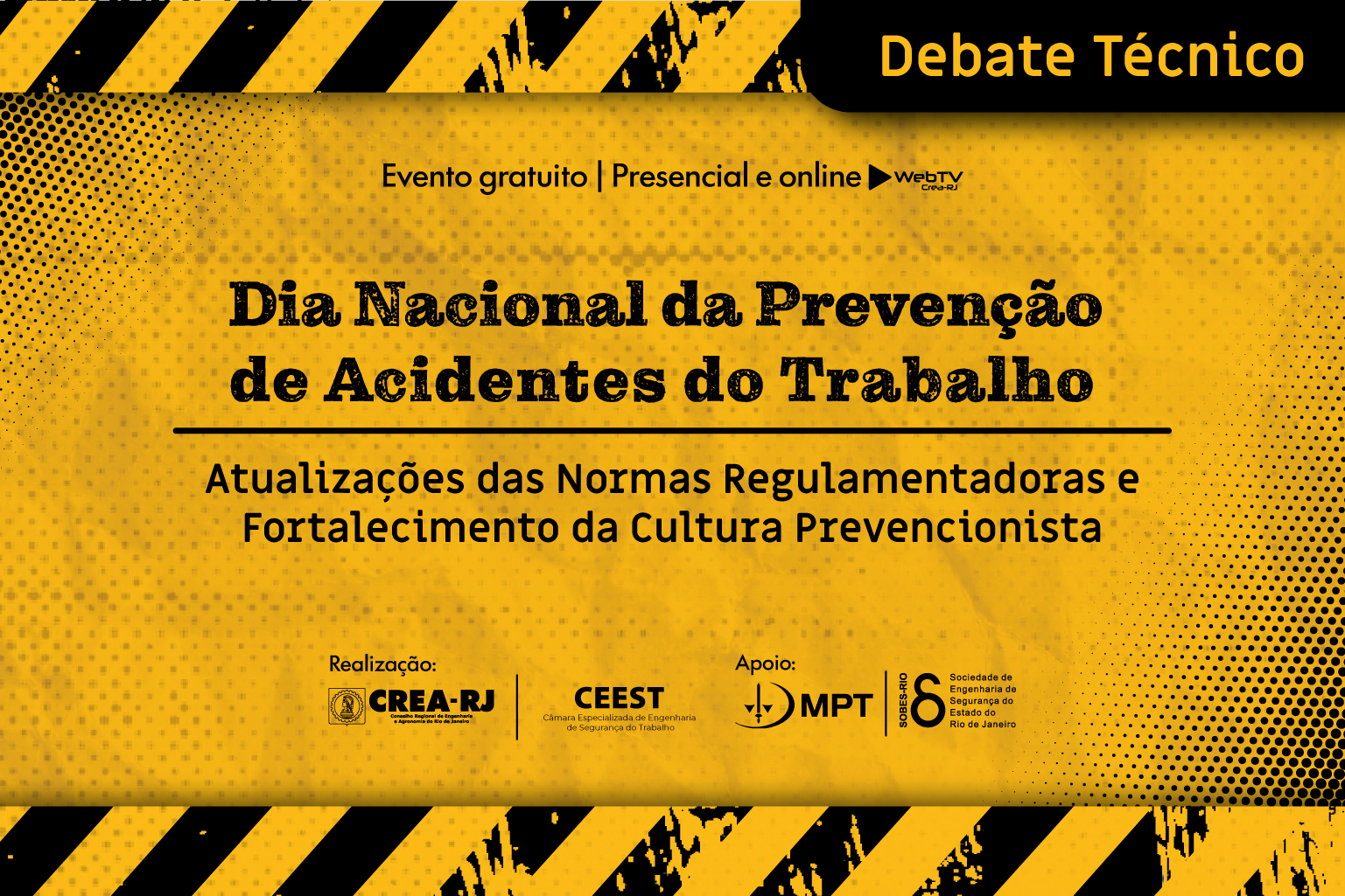 Dia Nacional da Prevenção de Acidentes do Trabalho