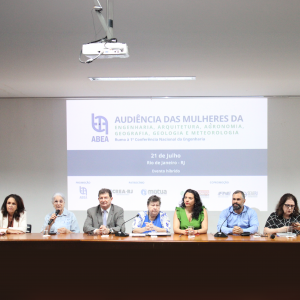 CREA-RJ defende o espaço da mulher no desenvolvimento da Engenharia brasileira em audiência da ABEA