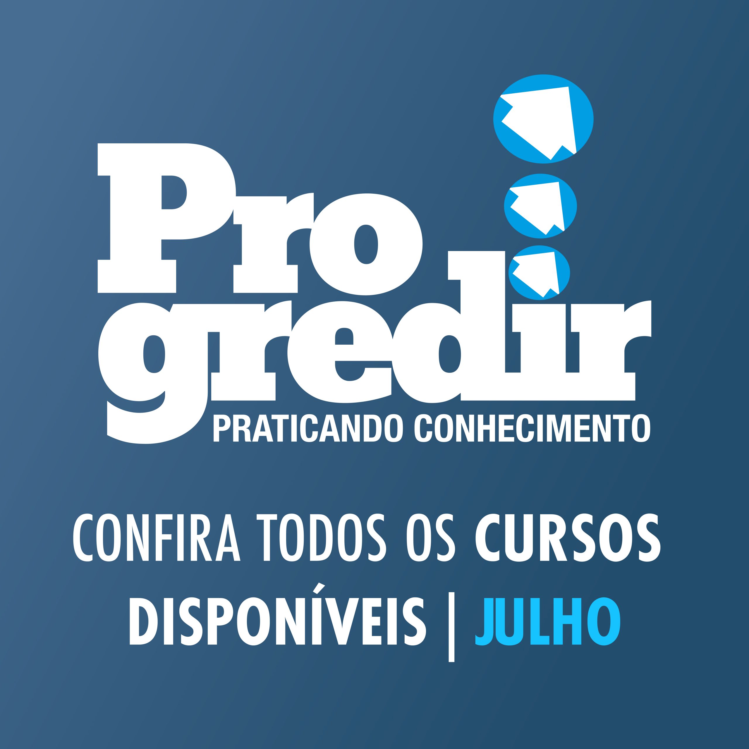 Confira todos os cursos disponíveis em julho